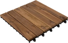 ΣΕΤ 10ΤΜΧ ΜΑΣΙΦ ΠΛΑΚΑΚΙΑ ΑΚΑΚΙΑΣ HM6299-- 30x30x2.4Υεκ