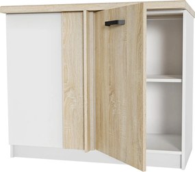 Anita Κάτω Γωνιακό Ντουλάπι Σονόμα 100x60x82cm.