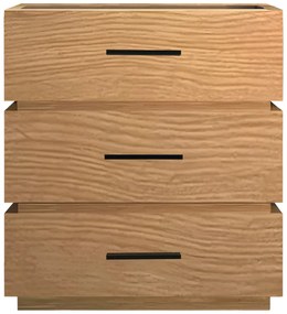 Κομοδίνο Sonlen pakoworld mdf σε oak απόχρωση 60x40x66εκ