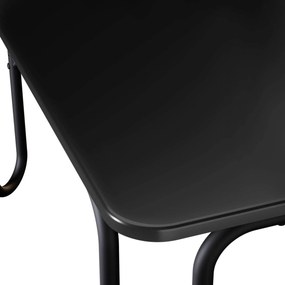 vidaXL Τραπεζάκι σαλονιού Μαύρο 100 x 100 x 45 cm Επεξεργασμένο Ξύλο