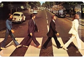 Μεταλλική πινακίδα Beatles - Abbey Road