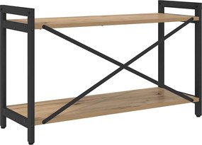 vidaXL Ράφι Βιβλίων 80 x 30 x 50 εκ Επεξεργασμένο ξύλο Artisan Oak
