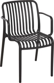 ΠΟΛΥΘΡΟΝΑ ΕΞΩΤ.ΧΩΡΟΥ CONVEE HM6105.02 ΜΑΥΡΟ ΠΟΛΥΠΡΟΠΥΛΕΝΙΟ 55x56x79Yεκ.