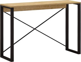 Κονσόλα Archie Megapap χρώμα sapphire oak 110x35x75εκ.