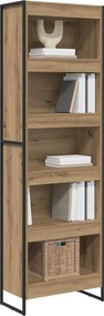 vidaXL Βιβλιοθήκη 60 x 30 x 189,5 εκ Επεξεργασμένο ξύλο