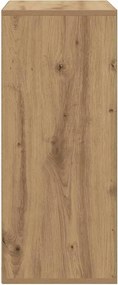 vidaXL Βιβλιοθήκη Artisan Δρυς 60x30x71,5 εκ. Επεξεργασμένο Ξύλο