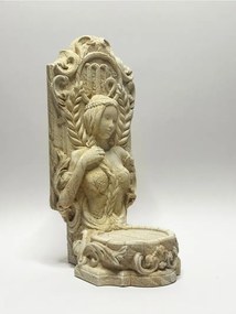 Stewehome αντικ αμπούλα διακοσμητικό μπιμπλό 21x9x10 cm
