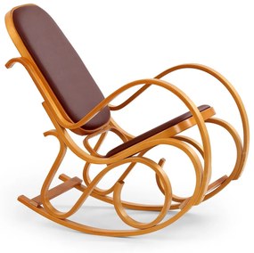 Κουνιστή καρέκλα Houston 548, Κλήθρα, 95x52x90cm, 12 kg, Ταπισερί, Ξύλινα, Ξύλο, Ξύλο: Σημύδα | Epipla1.gr