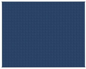 vidaXL Κουβέρτα Βαρύτητας Μπλε 235 x 290 εκ. 15 κ. Υφασμάτινη