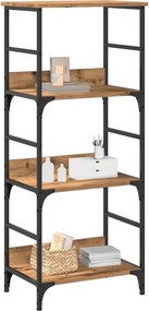 vidaXL Βιβλιοθήκη Artisan Δρυς 50x33x117,5 εκ. Επεξεργασμένο Ξύλο