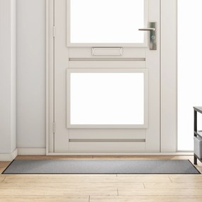 vidaXL Πατάκι Πόρτας Ορθογώνιο Γκρι 60x180 εκ