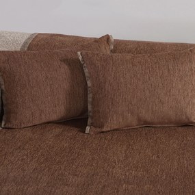 Διακοσμητικό Μαξιλάρι 2 Όψεων (40x55) Nef-Nef Homeware Tanger Brown/Ecru