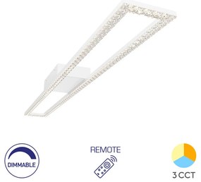Φωτιστικό Οροφής Braytron BH17-05090 Λευκό (White) CCT3