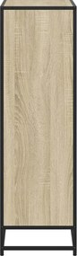 vidaXL Βιβλιοθήκη Χρώμα Sonoma Δρυς 65,5x33x107,5 εκ. Μοριοσανίδα
