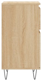 vidaXL Συρταριέρα Sonoma Δρυς 40 x 35 x 70 εκ. από Επεξεργασμένο Ξύλο