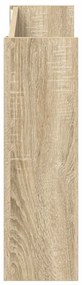 vidaXL Παπουτσοθήκες 2 τεμ. Sonoma Δρυς 80 x 18 x 60 εκ. Μοριοσανίδα