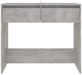 vidaXL Τραπεζάκι κονσόλα Γκρι Σκυρ. 89x41x76,5 εκ. Επεξεργασμένο Ξύλο