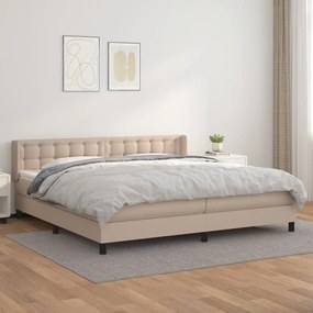 ΚΡΕΒΑΤΙ BOXSPRING ΜΕ ΣΤΡΩΜΑ ΚΑΠΟΥΤΣΙΝΟ 200X200ΕΚ.ΑΠΟ ΣΥΝΘ.ΔΕΡΜΑ 3130804