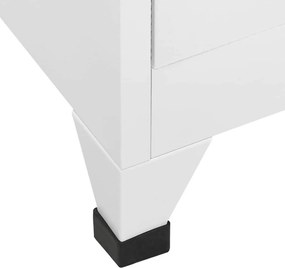 vidaXL Φοριαμός 38 x 45 x 180 εκ. με 3 Τμήματα