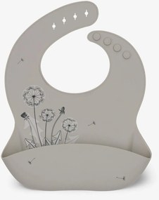 Σαλιάρα Σιλικόνης 6+ Μηνών (23.5x23.5) Kikka Boo Flora Sand