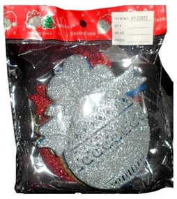 Σετ Χριστουγεννιάτικα Στολίδια 12εκ. 4τεμ