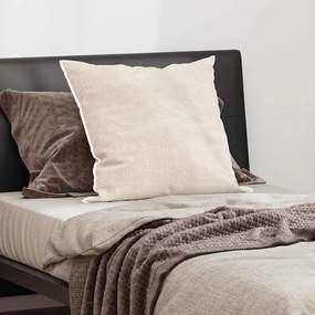 vidaXL Μαξιλάρι με μαξιλάρι Λευκό 60 x 70 cm Βαμβάκι
