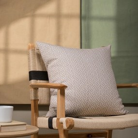 Μαξιλαροθήκη Διακοσμητική Pesaro 01 Ecru Teoran 50X50 Cotton-Polyester