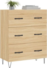 vidaXL Ντουλάπι Sonoma Δρυς 69,5 x 34 x 90 εκ. από Επεξεργασμένο Ξύλο