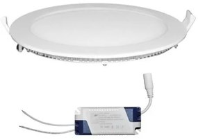 Φωτιστικό PL Χωνευτό 24W SMD Slim Λευκό 6300K 21-025110 Lumen-21-025110-Λευκό 21-025110