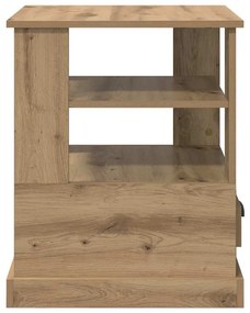 vidaXL Κομοδίνο artisan δρυς 50 x 50 x 60 cm Επεξεργασμένο ξύλο