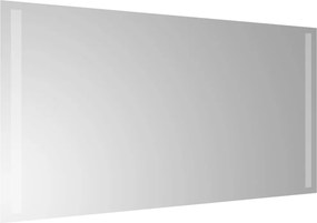 vidaXL Καθρέφτης Μπάνιου με LED 40x80 εκ.