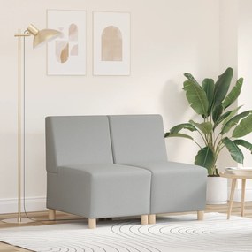 vidaXL Καθίσμα Σαλονιού 2 pcs Σκούρο γκρι 55 x 74 x 82 εκ. ύφασμα
