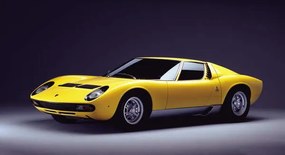 Φωτογραφία Lamborghini Miura SV car model, 1973