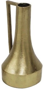 Βάζο Bottiglia 027943 17x15x32cm Antique Gold Αλουμίνιο