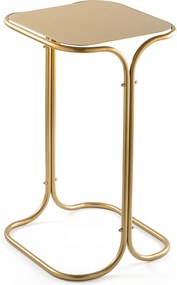 Τραπεζάκι Σαλονιού Χρυσό SHB 30x30x52