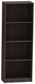 Βιβλιοθήκη Presley grey-wenge 60x30x167εκ Υλικό: CLIPBOARD WITH MELAMINE 248-000009