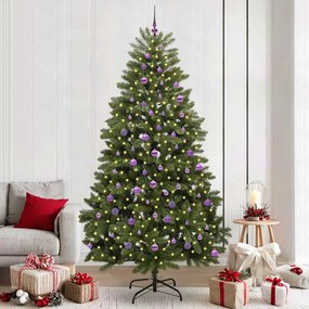 vidaXL Τεχνητό Χριστουγεννιάτικο Δέντρο 240 cm 300 LED Θερμό λευκό