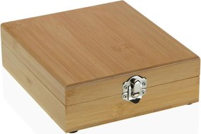 σετ από αξεσουάρ κρασιού Vino Versa Bamboo Χάλυβας