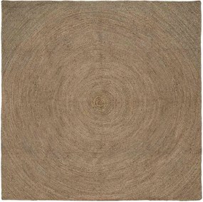 vidaXL Χαλιά χώρου Γκρι 240 x 240 cm Γιούτα