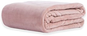 Κουβέρτα Υπέρδιπλη Fleece Cosy Pink 220x240 - Nef Nef