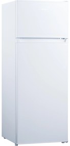 Crown DF241EWH Δίπορτο Ψυγείο 206 lt , E , Στατικό , Λευκό Υ143xΠ55xΒ55