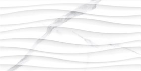 Keros Livorno Wave Gris Brillo 30x60 - Πλακάκι μπάνιου
