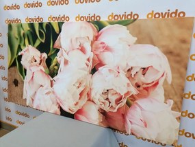 Εικόνα ρομαντικό μπουκέτο λουλούδια - 100x50