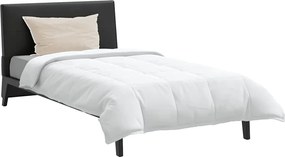 vidaXL Κουβέρτα 2 σε 1 με μαξιλάρι 2 pcs Λευκό Φτέρος