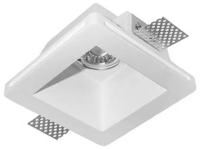 Γύψινο Σποτ Χωνευτό Οροφής λευκό βαθύ 21-11009 Lumen-21-11009-Λευκό 21-11009