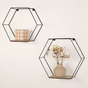 Ράφια Max Home Σίδερο Ξύλο MDF 29 X 26 X 10 CM (x6)