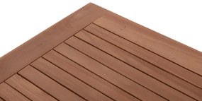 Τραπέζι Μπάρ CRANSTON C18111 Ξύλο ΤΕΑΚ Φυσικό 120x60x105Υ εκ. 120x60x105 εκ.