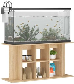 vidaXL Βάση Ενυδρείου Sonoma Δρυς 120x40x60 εκ. από Επεξεργασμένο Ξύλο