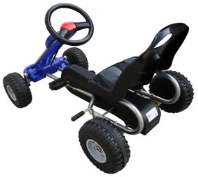 Go Kart με Πετάλια Μπλε - Μπλε