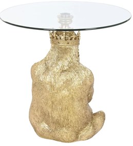 Βοηθητικό Τραπέζι Home ESPRIT Χρυσό 60 x 60 x 59 cm